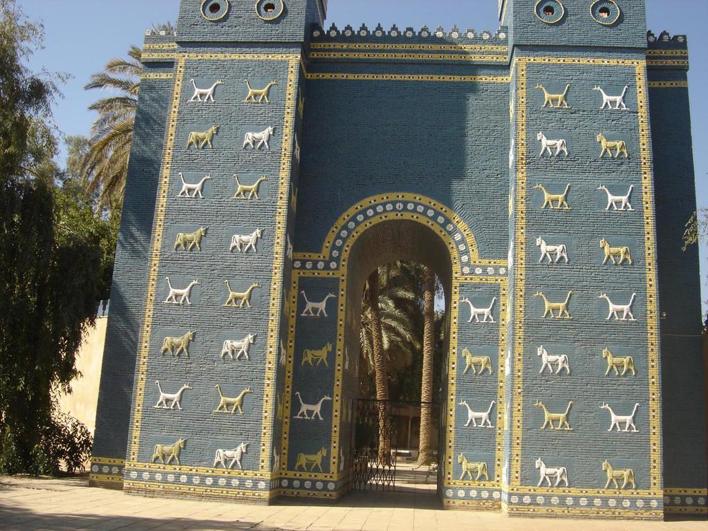 After the fall of the Assyrian empire (612 BCE), Babylon became the capital of the ancient Near East, and king Nebuchadnezzar adorned the city