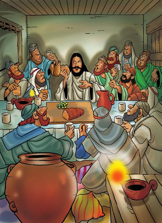 Jesus Feeds the Disciples Ages 3 5 March 11, 2018 E Transitioning to Story Time When you sense the children are ready to move into group time, call them to the story corner, playing and singing