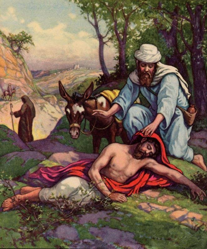 The Samaritan showed us what it means to have compassion on someone and to give sacrificially as he tended to the man beaten by the robbers.