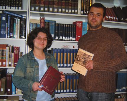 books, etc., in the Romanian language. This money was a tremendous blessing for the Bible school and enabled us to purchase important books for the library.