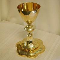 Sacred Altar Vessels: Chalice The large cup used at Mass to hold
