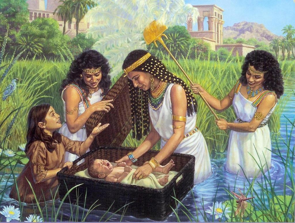 Exodus 2: The Birth of Moses Pharaoh issued a decree that his servants were to throw all boy babies of Hebrew slaves into the Nile river.