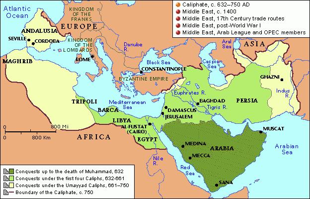 Expansion Many clan fought each other Clans were unified under Islam Began military attacks against neighboring people Defeated Byzantine area of Syria