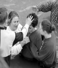 MY BAPTISM was ecstatic, amazing! The best ex pe ri ence of my life! There I met the Holy Spir it and was bap tised in the Holy Spirit at the same time. It was better than drugs!