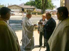 3 May - June, 2015 Parochial Visit in Fontana, CA The weekend prior to his visit to us at Saint Nicholas of Myra Byzantine Catholic Church in Fontana, California our bishop, Most Reverend Gerald N