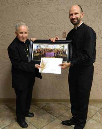 A celebration of Bishop Gerald s 50th Anniversary of Ordination to the Priesthood concluded the annual Clergy Conference.