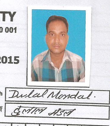 2813 Father/Husband Mother DULAL MONDAL SURY NATH MONDAL JASODA MONDAL Vill - Gouripur, PO
