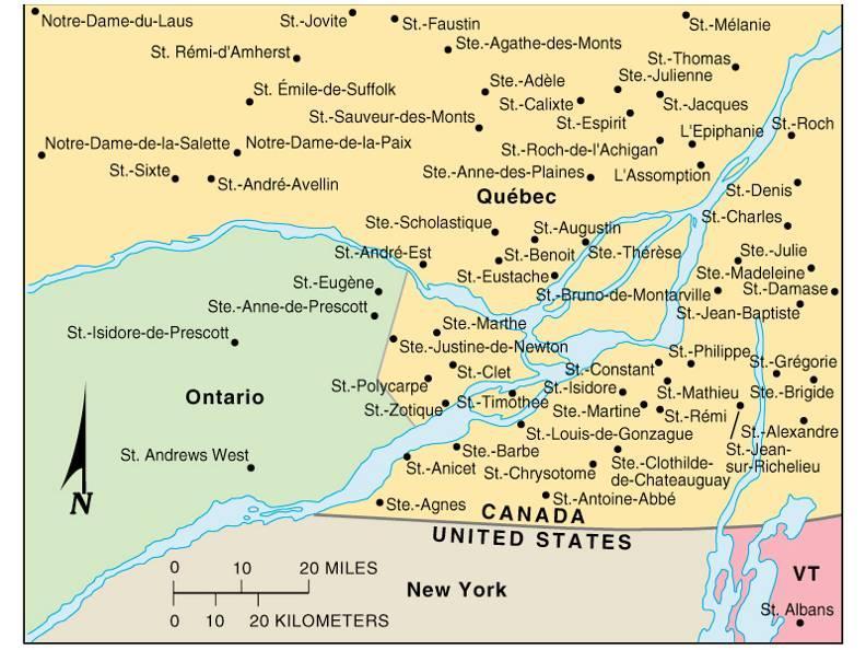 In Quebec there are