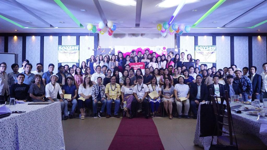 for UAP BBC UAPGA officers, inducted by