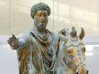 Marcus Aurelius, who read philosophy while on military