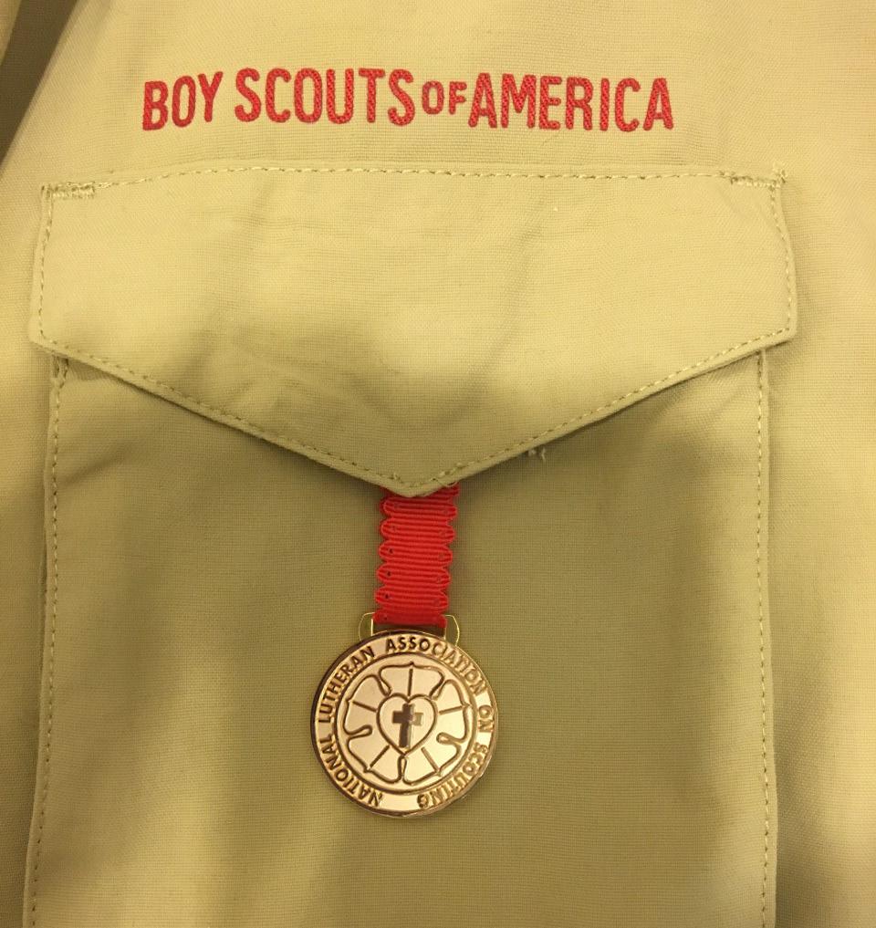 WINTER 2017 LUTHERAN SCOUTING PAGE 5 NLAS Medallion - Loud and Proud It was decided at the annual meeting in August that effective May 2017, all paid members (which automatically includes life