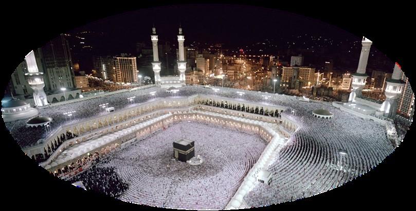 Pillar 5: Hajj pilgrimage to Makkah Every year, over 3 million pilgrims will perform their Hajj in Makkah at the same time.