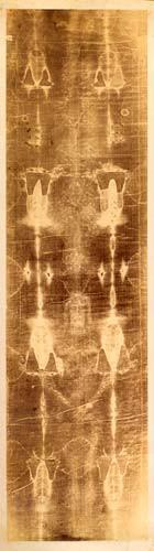 The Shroud of Turin Positive Image