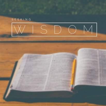 2017 AND BEYOND SEEKING WISDOM / JANUARY 2017 We have resolved to kick-off 2017 with a pursuit of divine wisdom as we embark on our first whole year as a church.