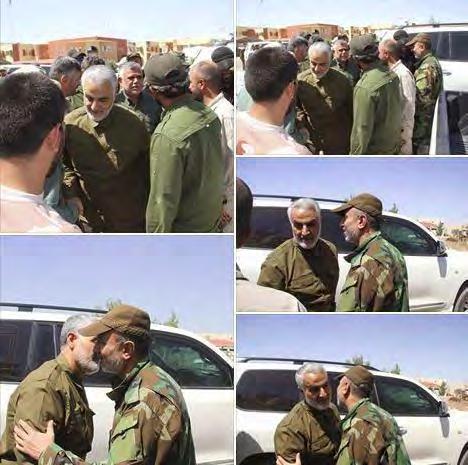 2 Qasem Soleimani in the Fallujah region after the campaign to liberate Fallujah began (Twitter, May 25, 2016). 3.