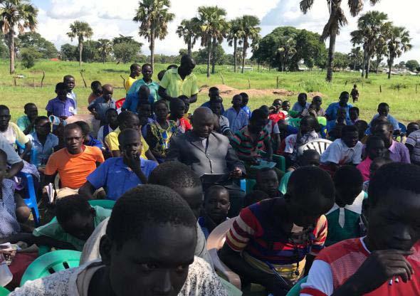 the planned visit of the Archbishop of Canterbury to refugee camps near Moyo and Adjumani on
