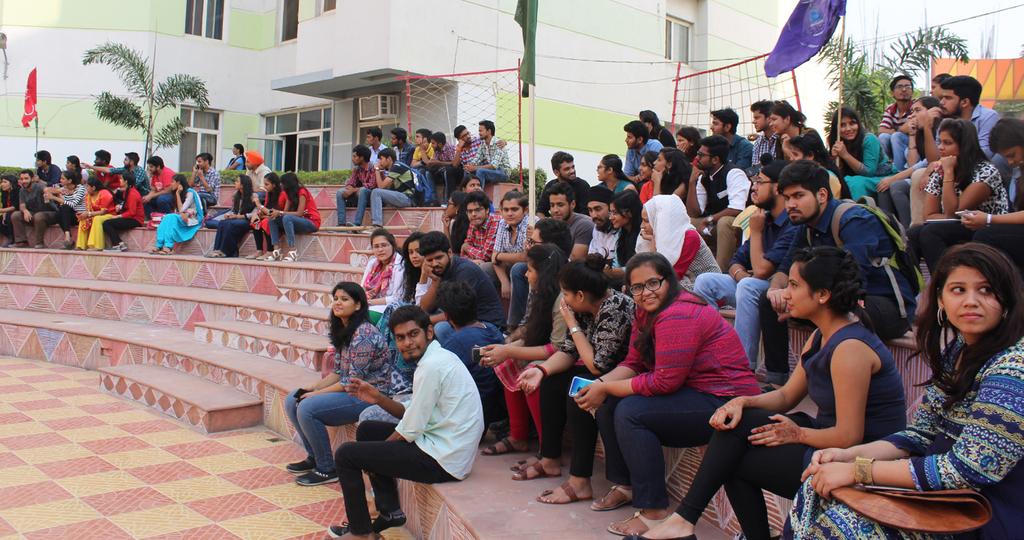 This event gave opportunity to all architectural students to interact with each other.