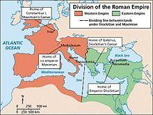 Where did the Byzantine Empire come from?