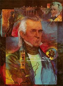 James Polk Americans who believed in Manifest Destiny thought the United States was clearly meant to expand
