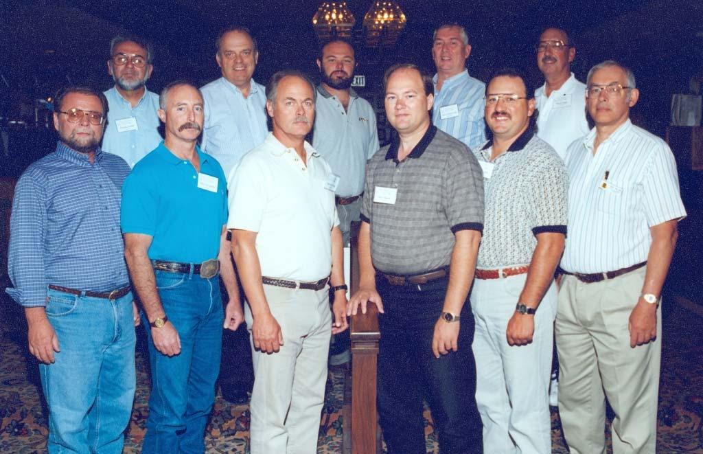 Cheyenne, Wyoming - 1998 Back: Tom Luther, Oregon; Ray O Leary, Colorado; Steve McCarthy, Utah; Dave Farnsworth, Washington; Wayne Teglia,