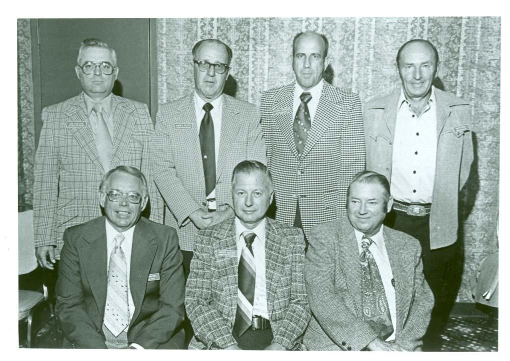 Portland, Oregon - 1977 Back: Bob Axelson, Washington; Harold Plants, New Mexico; Bill Froscher, Idaho; Ralph Reed, Nevada Jim