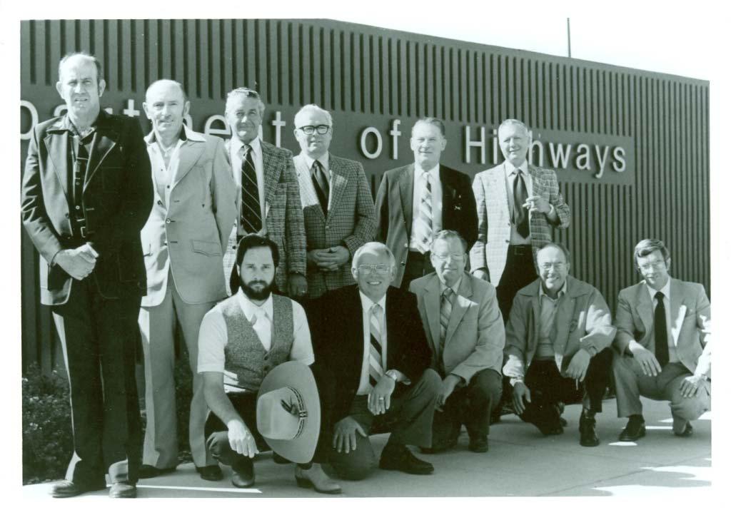 Helena, Montana - 1980 Standing: Bill Froscher, Idaho; Ralph Reed, Nevada; Perry Wilcox, Colorado; Bob Axelson, Washington; Henry Dahl,