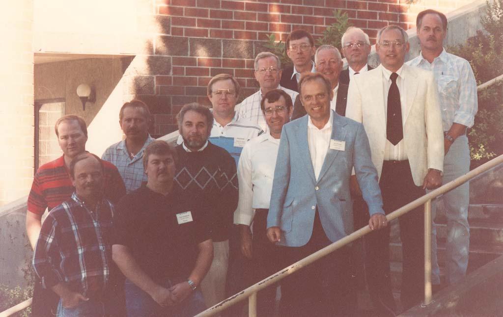 Glenwood Springs, Colorado - 1991 Back: Steve Spoor, Idaho; Bill Gooch, Utah; Glenn Hagler, Texas; Bob Kuenzli, Oregon; Pat Sendelweck, Arizona; Harry Huson,