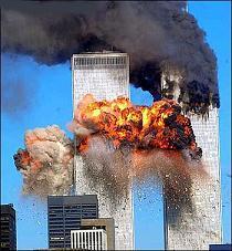 Al-Qaeda 9/11 : considered watershed in history - co-coordinated attacks on US World Trade Centre ( the Twin Towers ), New York; Pentagon and White House in Washington (last failed,