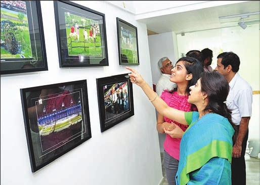 Page 4 MAMBALAM TIMES Dec. 29, 2012 - Jan. 4, 2013 Photo exhibition of London Olympics ends today S. Sukumar (a professional photographer and resident of 39/3, Kannadasan Road, T.