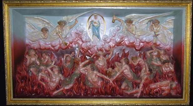 Dedicated to the Suffering Souls in Purgatory http://www.sufferingsouls.com/ "Alas! how feeble is our faith! If a domestic animal, a little dog, falls into the fire, do you delay to draw it out?