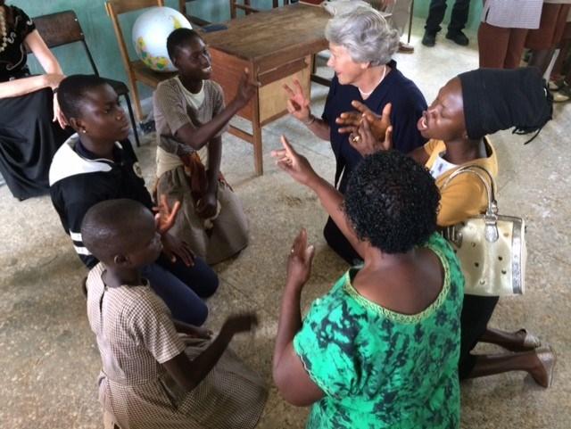 participated in an all-night prayer vigil, shared the plan of salvation at two Deaf schools, attended two Monday Night Deaf Bible Studies, attended two Deaf worship services (1 in Lagos, and 1 in