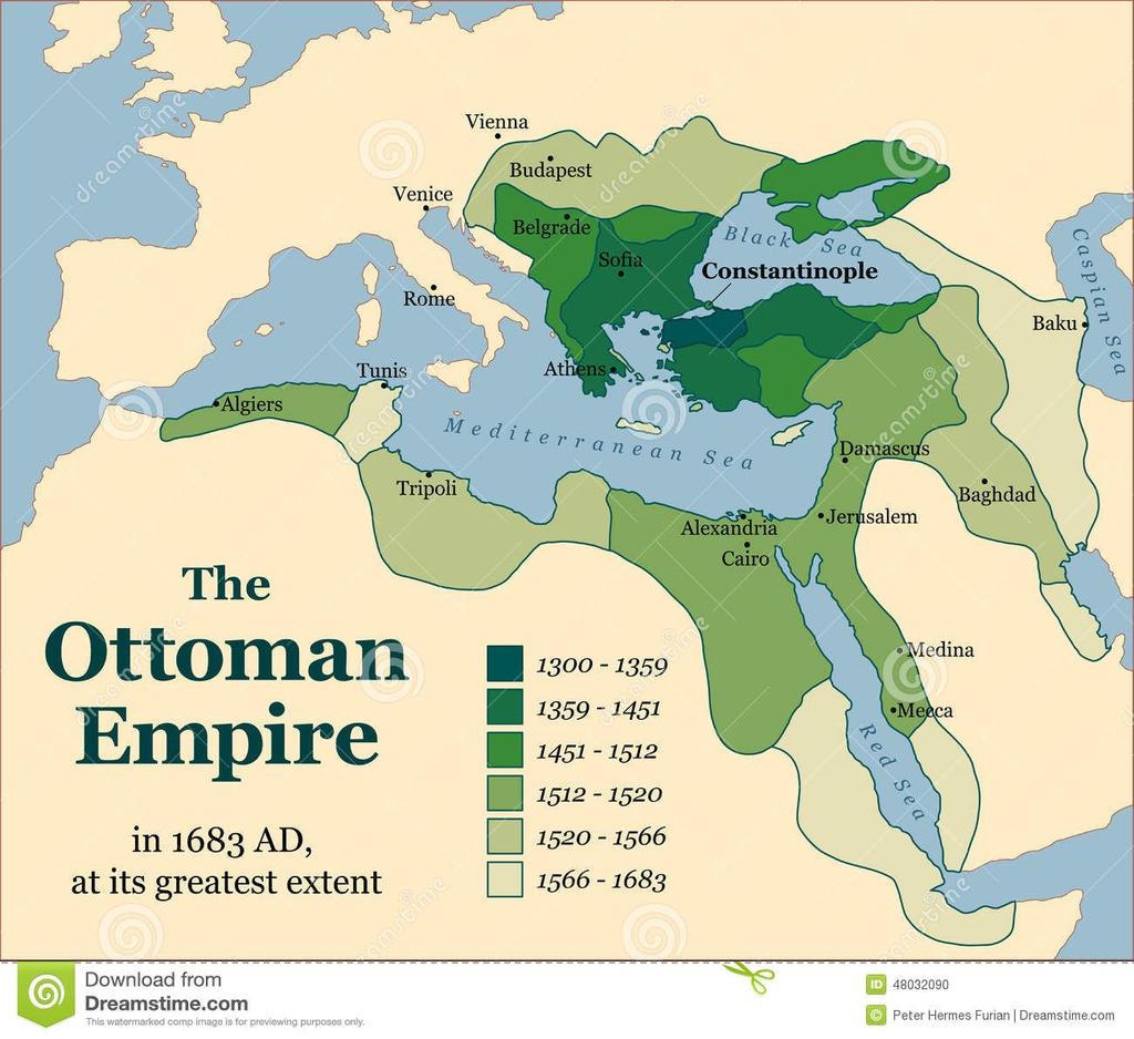 The Ottoman Turks The next four Ottoman sultans greatly expanded the empire- took Constantinople in 1453renamed it Istanbul Muslims had to serve in the