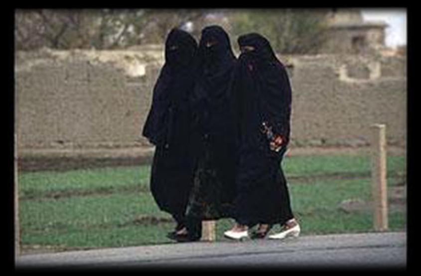 Muslim women were veiled and secluded as they had been previously in the Byzantine and the Sassanid Empires.