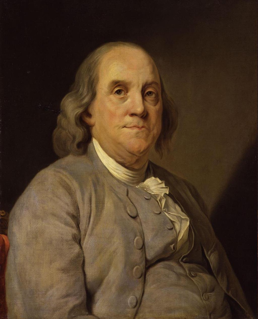 Benjamin Franklin (1706-1790) Distinctly American Symbol of social mobility & individualism "In Franklin could be merged the virtues of