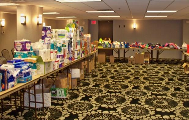 Convention Report 300 hygiene Kits were