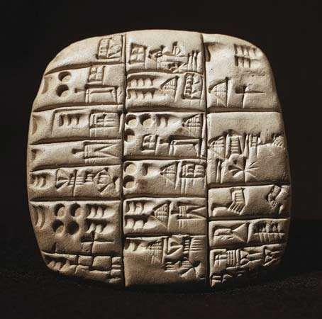 Document 4 Question 1 The word cuneiform refers to one of the Sumerians greatest achievements. From what you see here, can you explain what cuneiform was?