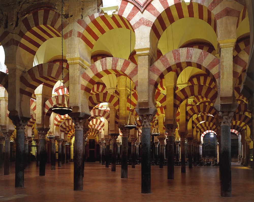 2. Library at Cordoba In the 8 th century, a new and independent Muslim emirate was established by the Umayyads in Spain.