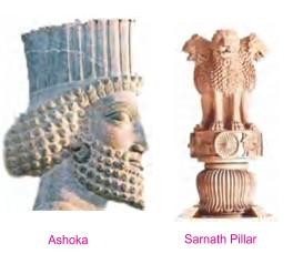 Ashoka's contribution to art and architecture The Ashoka's pillar cannot be compared with any other art.