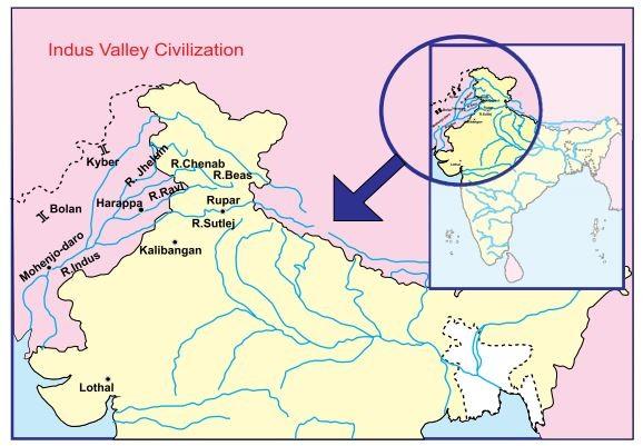 Indus Valley Civilization In 1 921, archaeologists found out that it was the ancient city of India. Harappa in Sindhi means 'Buried City'. This civilization flourished in India about 4700 years ago.