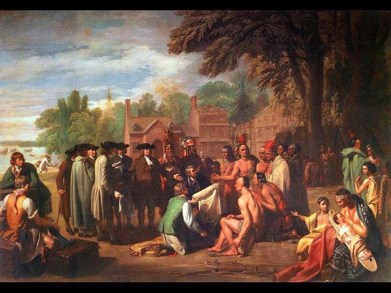 Unlike many English leaders, Penn treated the Indians fairly and paid them for their land.