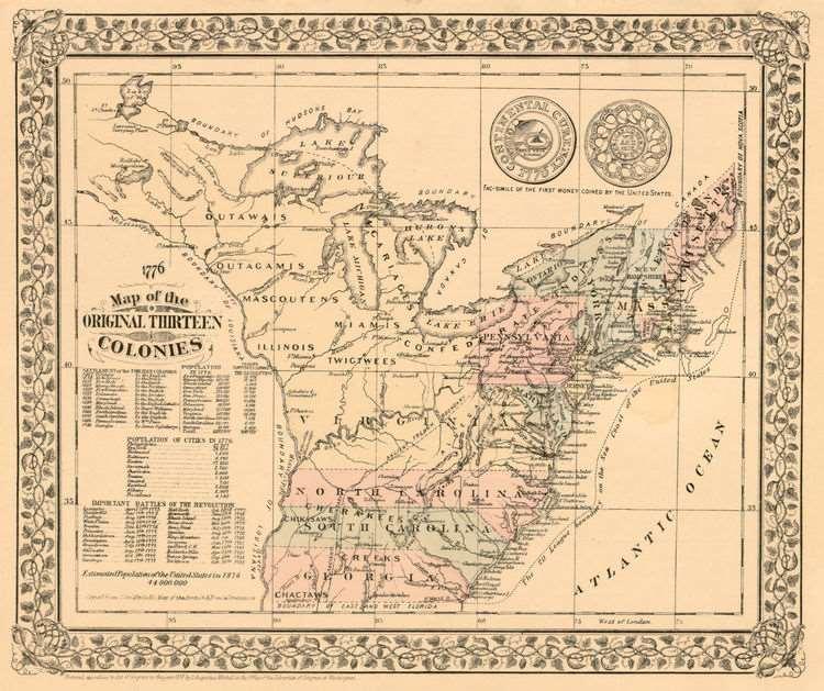 By the early 1700s, there were 13 English colonies in North America. NEW ENGLAND: Massachusetts, Connecticut, Rhode Island, and New Hampshire.