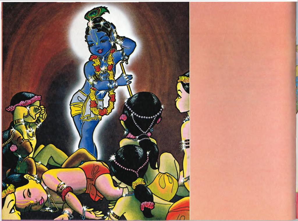 Inside Agha s belly, Krishna found His