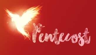 Red is the color of Pentecost, and it signifies the tongues of flames seen over the heads of those praying together.