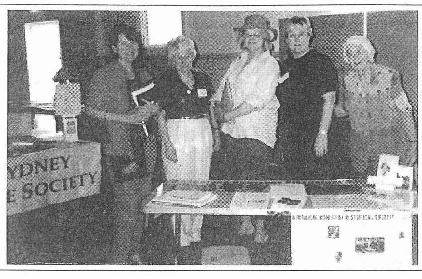 KCHS in good society with RAHS grant fp- Above: Jan Barkley-Jack (KCHS), Judy Newland (secretary,