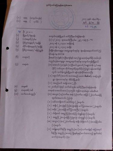 28. Muslim man arrested for excavating out old pagoda A Muslim man was arrested in a village in Ayeyarwady Region in connection with dispute between a Christian man and local Buddhist over excavating