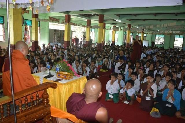 Figure 20 : 8 th January, 2017 Preaching to Dhamma School