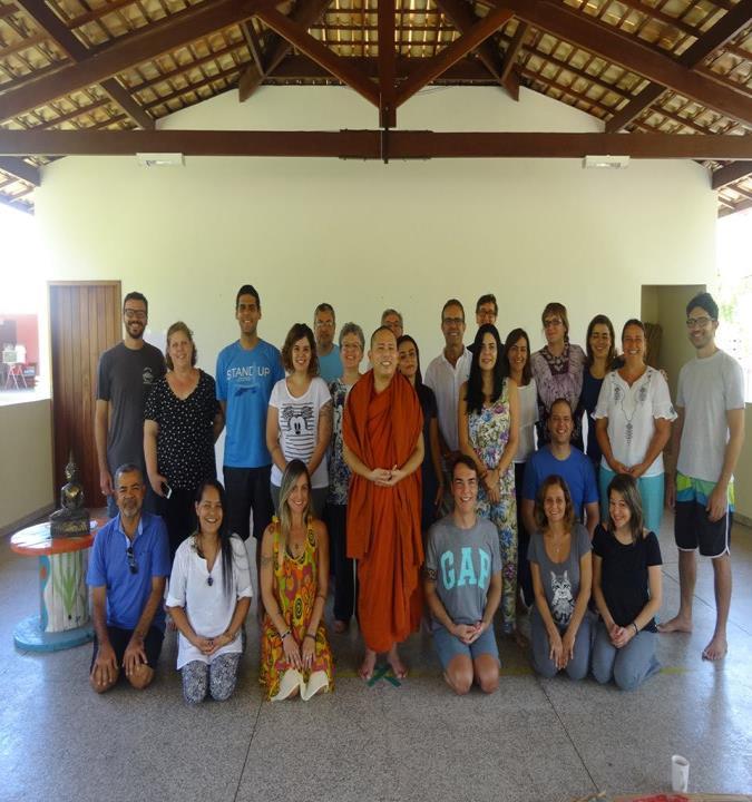 school students 2 sessions a day and around 50 students attended. On 14 th Dec, Bhante donated $1000 for Pagoda repairs in Pagan earthquake 2016.