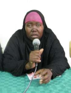 HALIMA OTHMAN -KISUMU. They are very few but they need a madrassa so that their kids can learn.