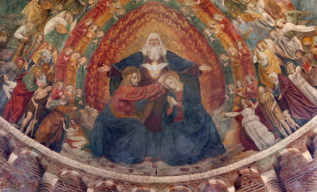 HANDOUT A Trinity and Coronation of Mary Mural B Y B E RG O G NO NE ( C.