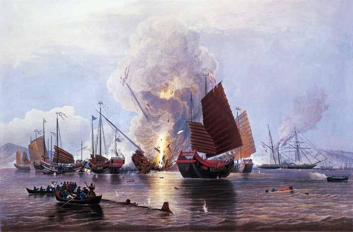 CHAPTER 10: The Last Dynasty 1839 1842 and 1856 1860: The British sent warships to force the Chinese to buy